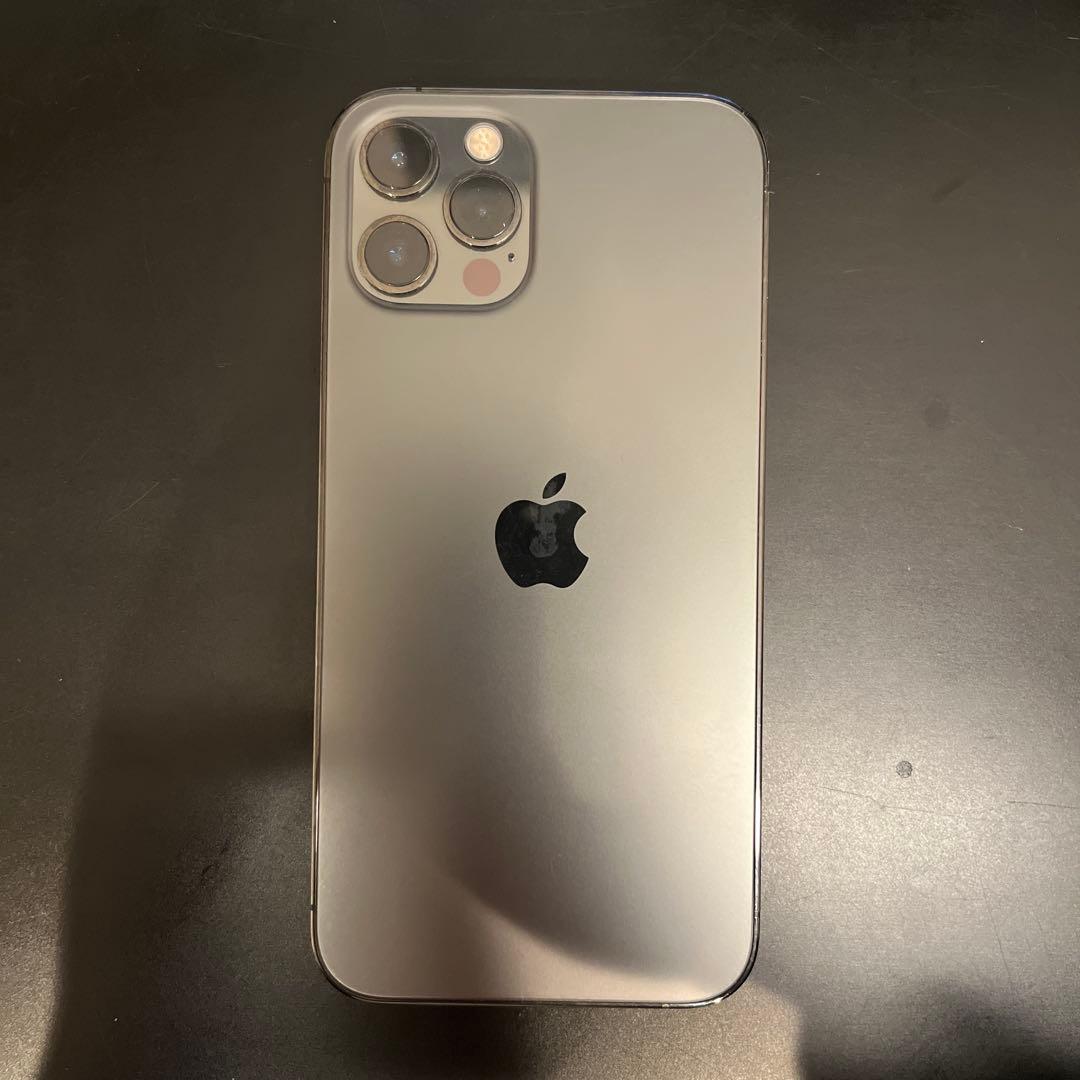 Apple iPhone 12Pro スペースグレー バッテリー状態72%