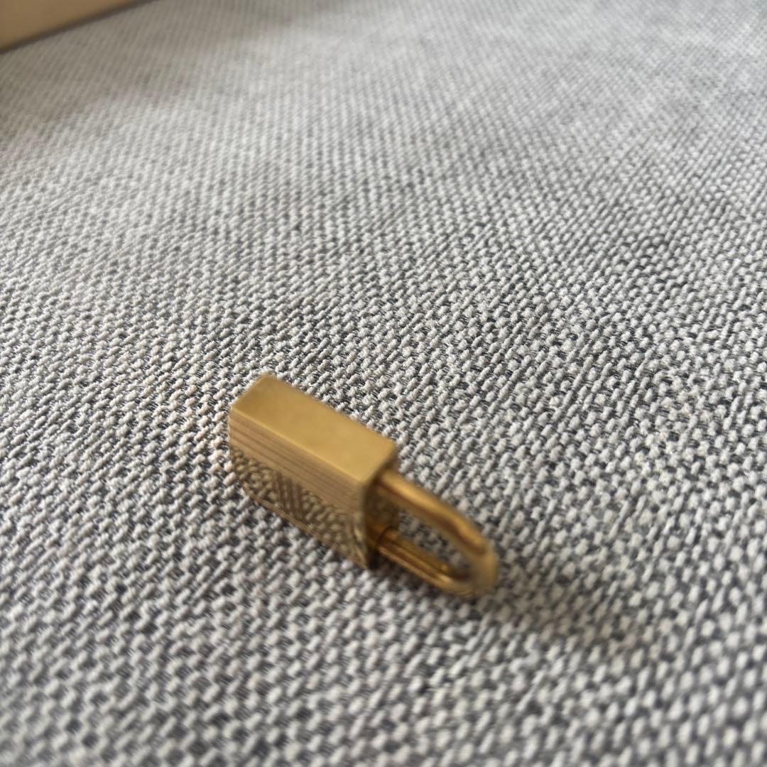 HERMES 107 鍵なし　ゴールドパドロック