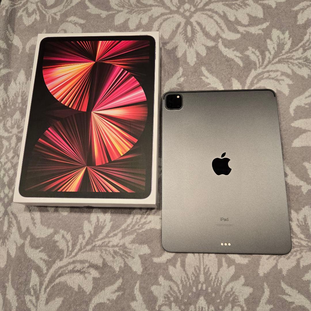 iPadPro11インチ第3世代256GBペン付き充電容量100%ココア！