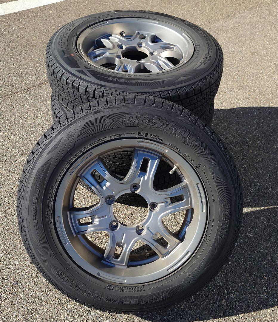 ジムニー　スタッドレスタイヤ ・ホイールセット