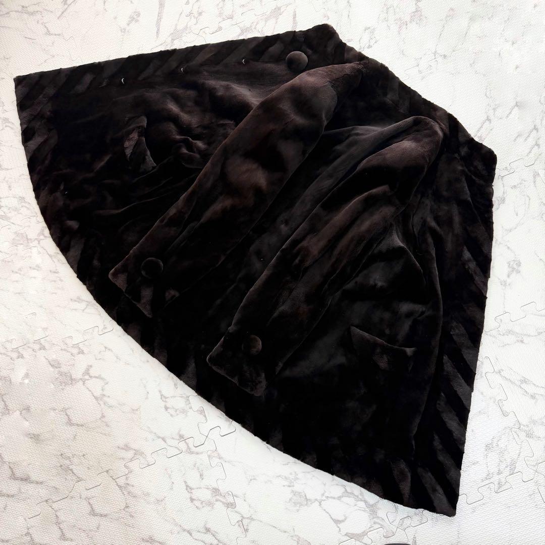 美品✨ Altima シェアード ミンク コート 毛皮 レアデザイン