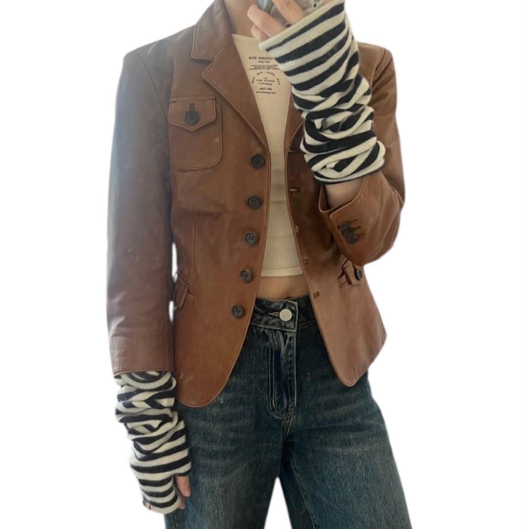 prada レザージャケット