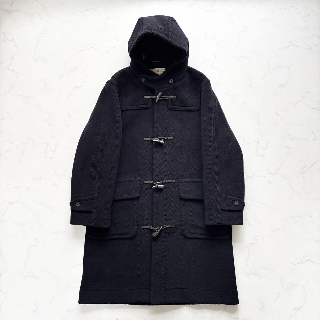 モンゴメリー チベット社 ムーアブルック ダッフルコート 英国製 ネイビー 46