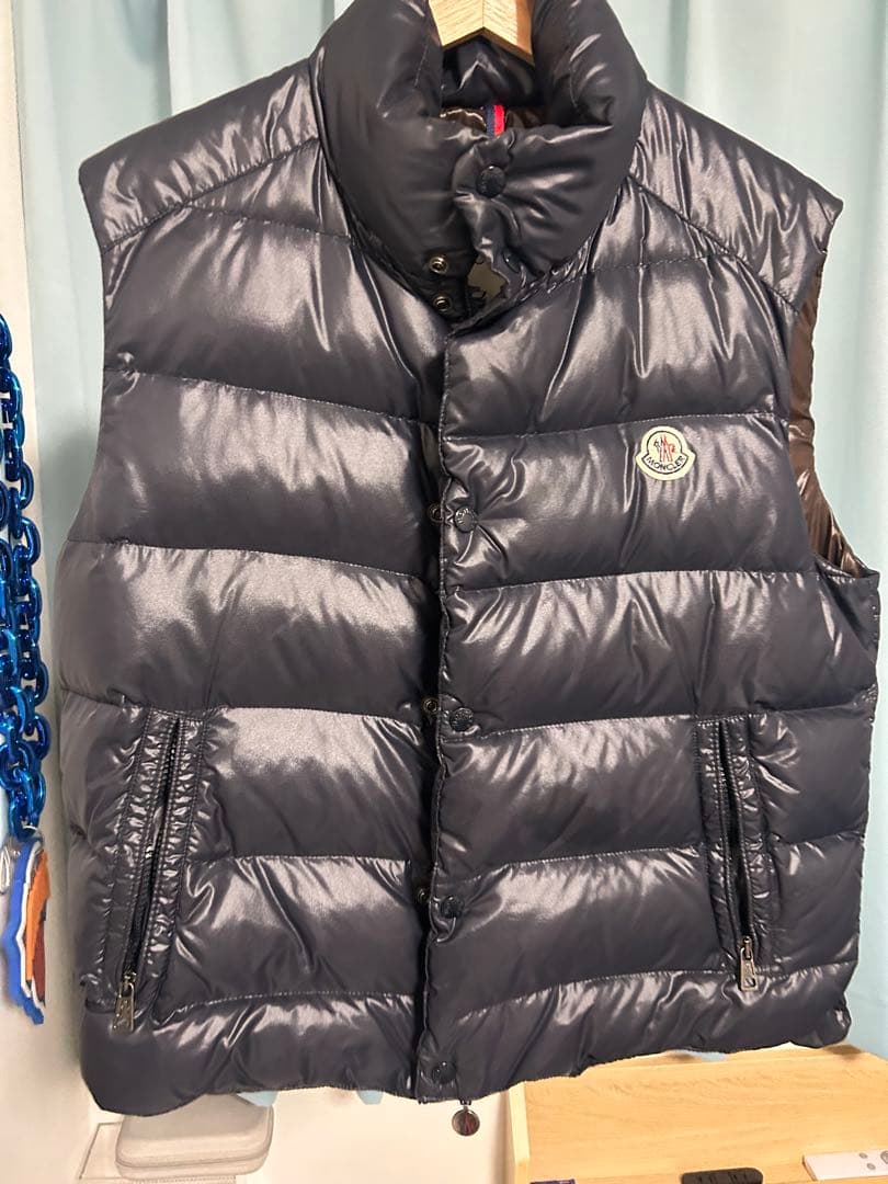 Moncler Tibb モンクレールTibb　ダウンベスト　ネイビー