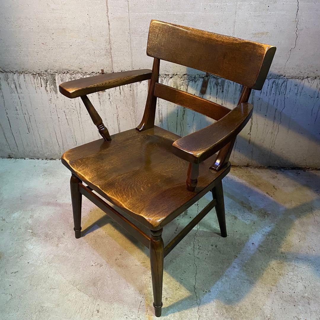 【美品】柏木工 ダイニング アーム　チェア WILDERNESS ウィルダネス④