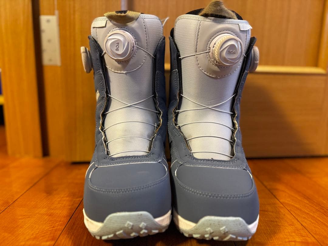 BURTON スノーボードブーツ BOAシステム グレー