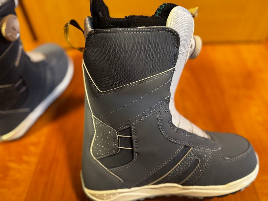 BURTON スノーボードブーツ BOAシステム グレー
