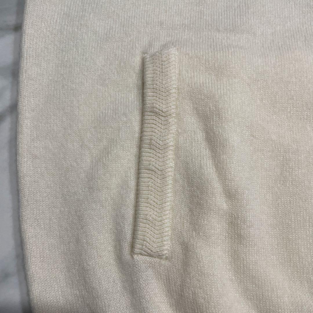 PEARLY GATES カシミヤ100% ダブルジップ ニットブルゾン M