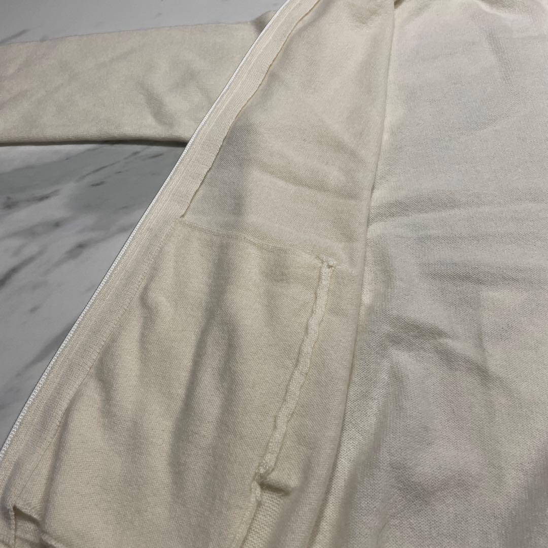 PEARLY GATES カシミヤ100% ダブルジップ ニットブルゾン M