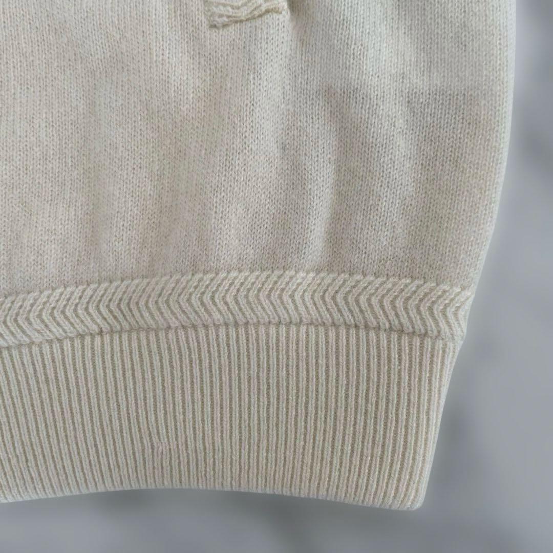 PEARLY GATES カシミヤ100% ダブルジップ ニットブルゾン M