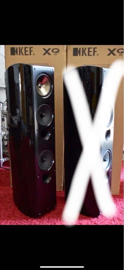 KEF XQ40 ピアノブラック　ペア