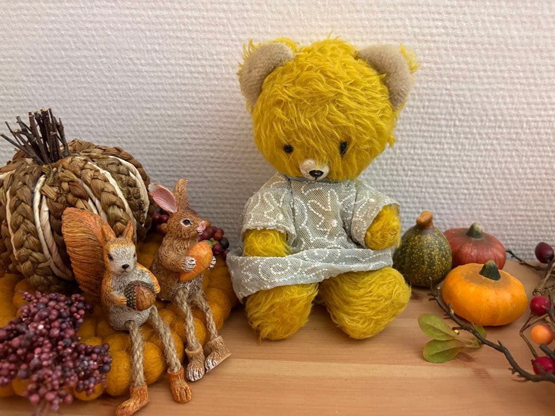 DDRベア　黄色② アンティーク