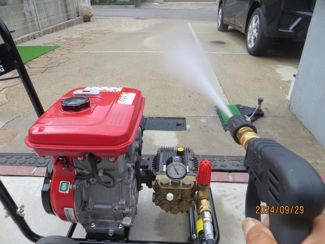 エンジン高圧洗浄機★Asada アサダ 高圧洗浄機 12/80G 美品