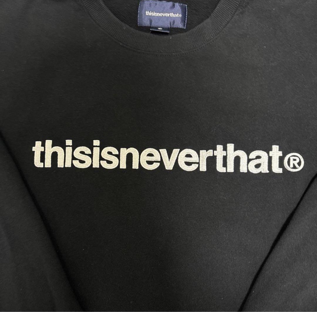 thisisneverthat スウェット　ブラック