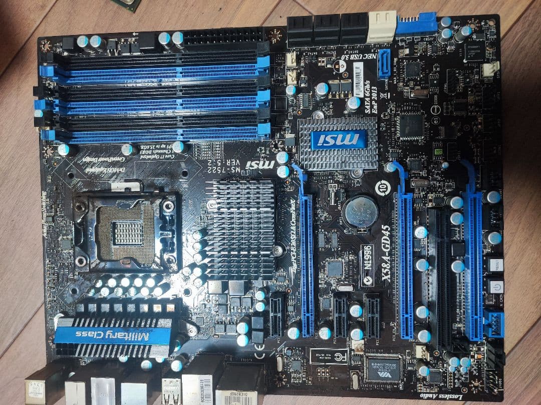 ★動作品★MSI X58A-GD45 マザーボード＋i7-980