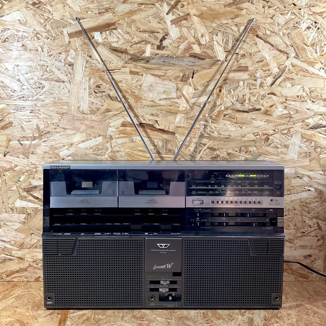 SHARP GF-808 ラジカセ SEARCHER-W