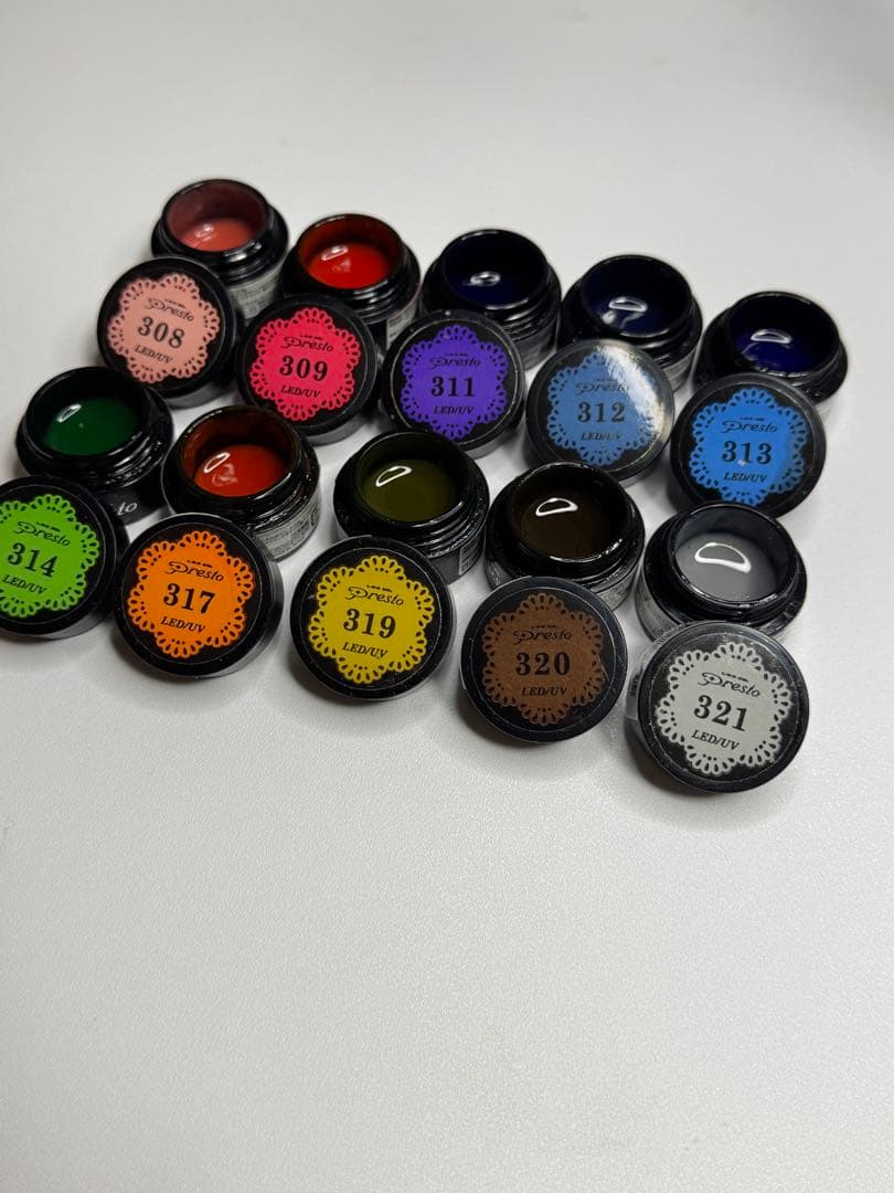 COREGEL✳︎presto/74色+10色セット/プロ/1つあたり200円