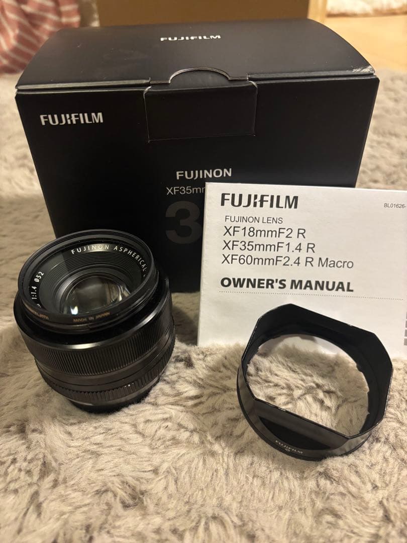 【数回使用のみ】フジノンレンズ XF35mmF1.4 R