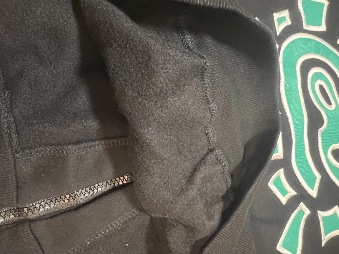 刺繍 Always Do What Youブラックパーカー 新品M