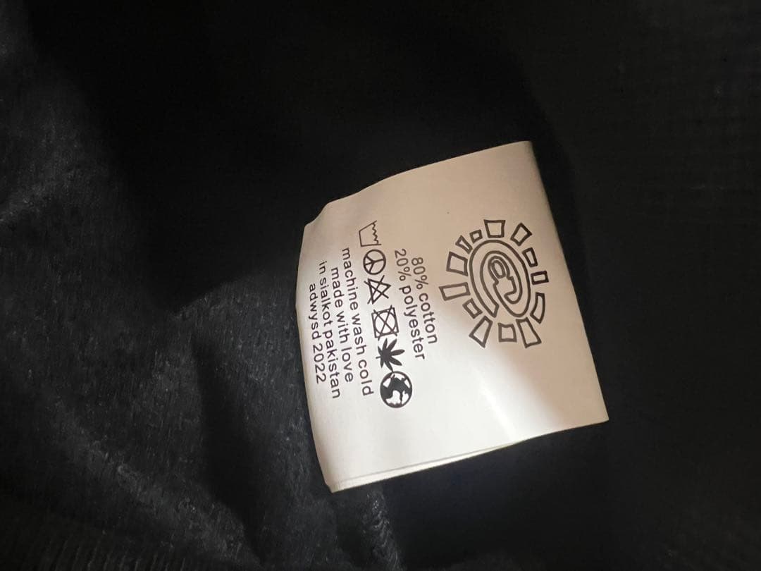 刺繍 Always Do What Youブラックパーカー 新品M