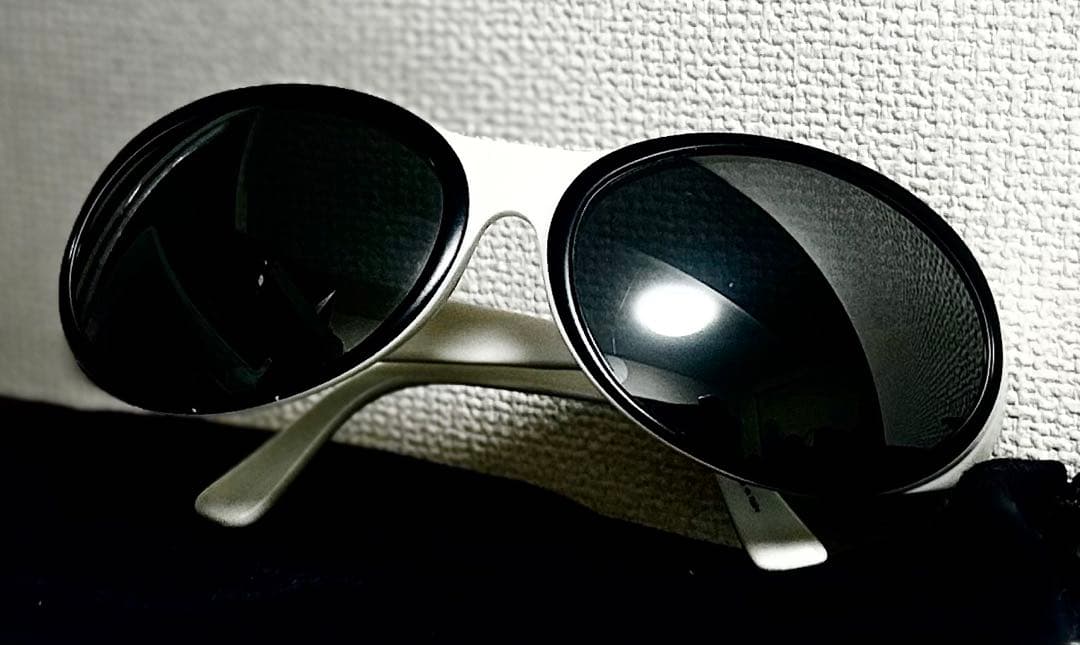 美品　アーネット　ミラーレンズ　ホットケーキ　白×黒 リンガー　HOTCAKES