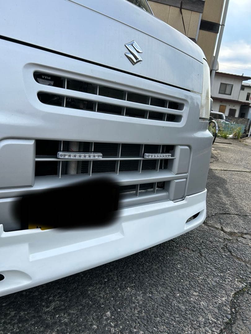 エブリィDA64Vハーフエアロ未装着シルバー