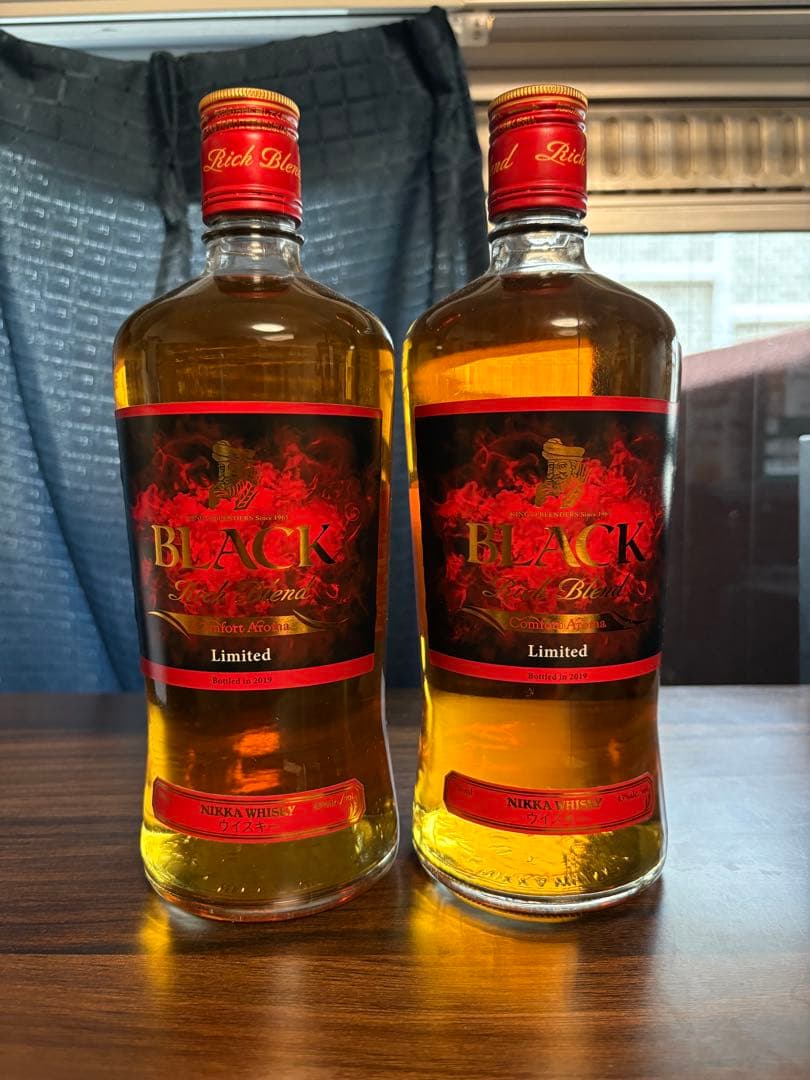 ブラックニッカ　リッチブレンド　コンフォートアロマ　2本セット