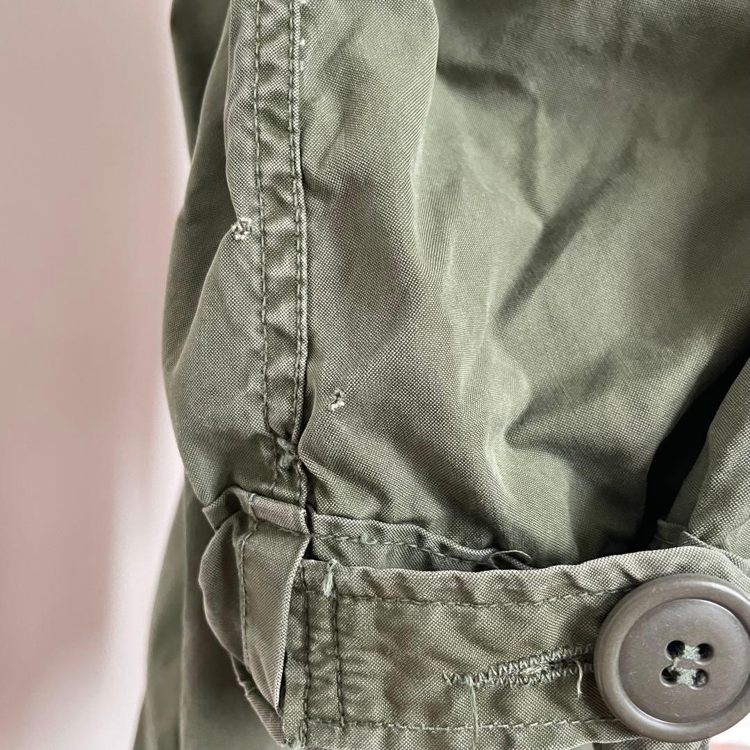 米軍 実物 US ARMY M65フィッシュテールパーカー S シェル 70s