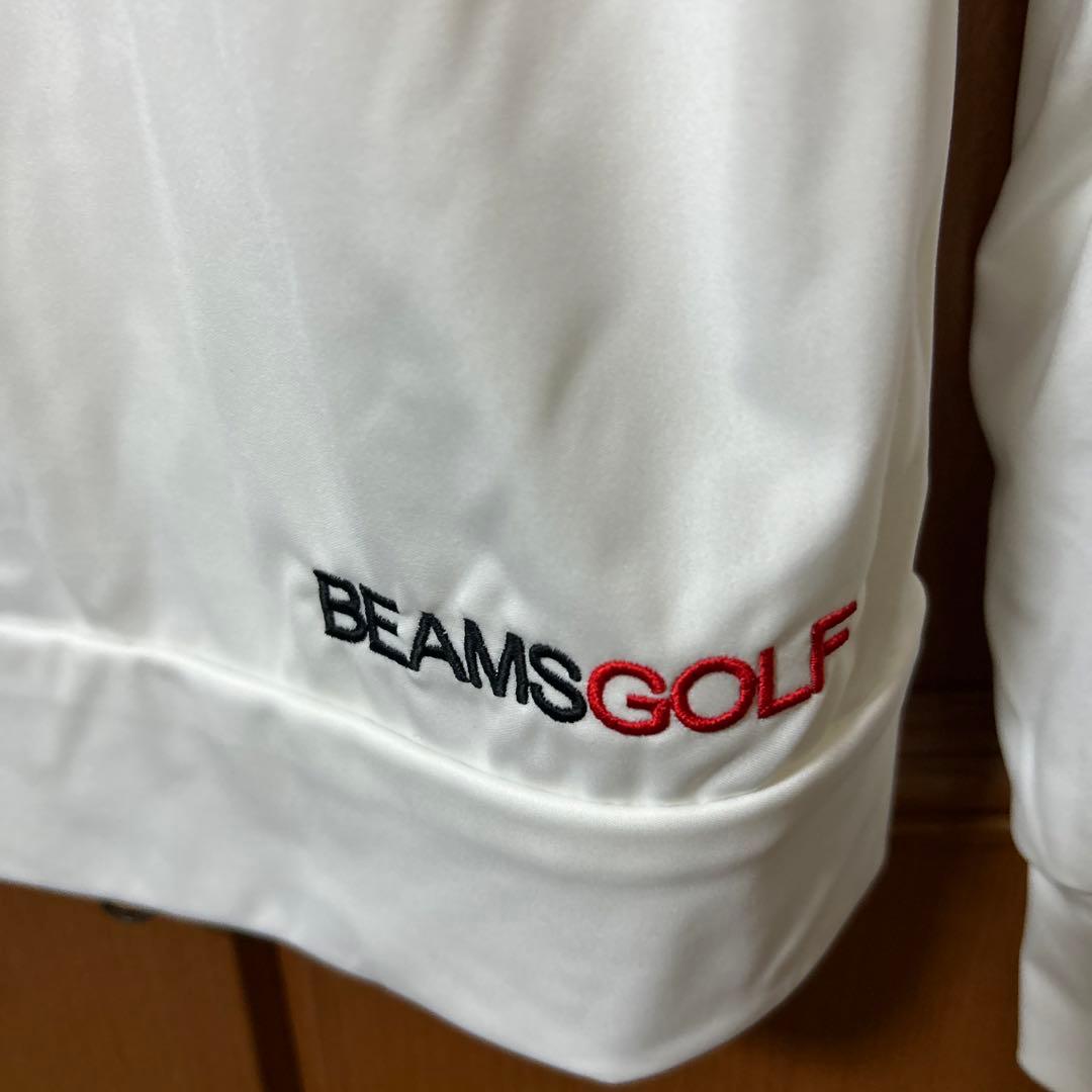 Beams Golf フード付きジャケット M 白