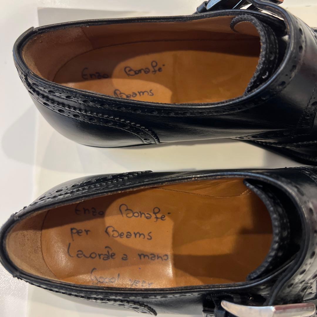 【近日削除】Enzo Bonafe Carracci シングルモンクストラップ