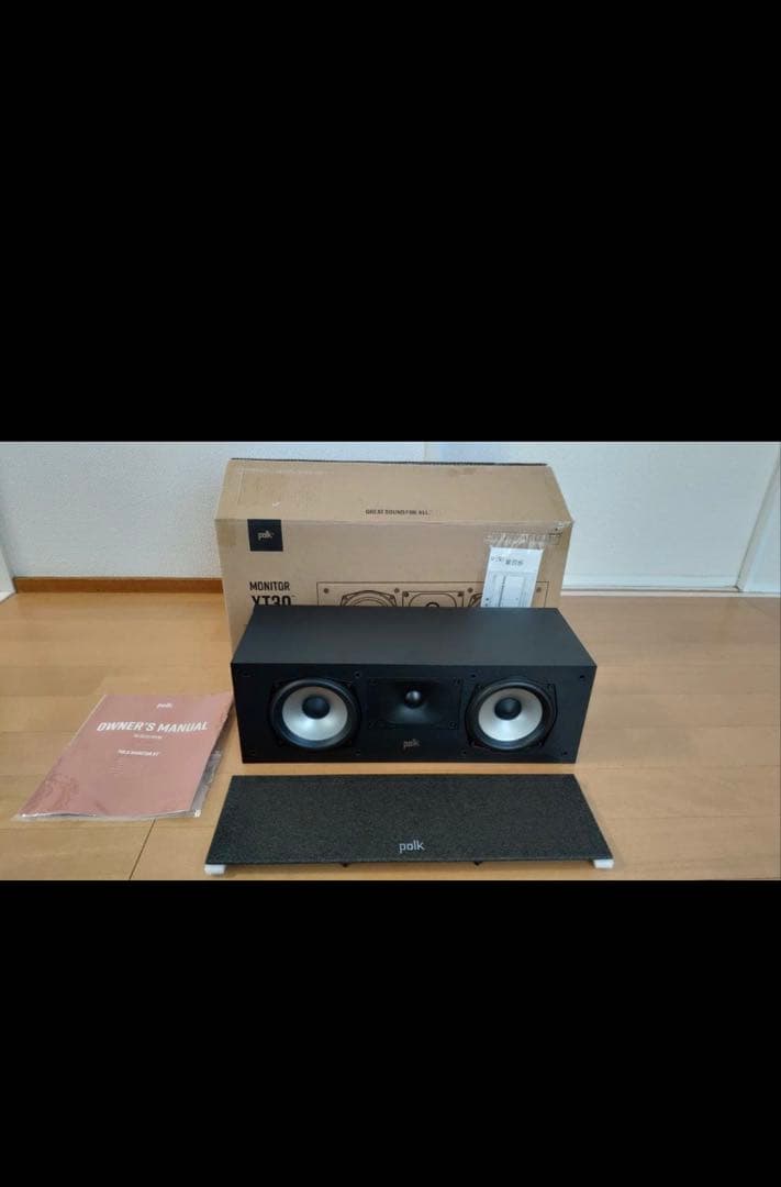 【開梱済み 未使用】ポークオーディオ センタースピーカー MXT30 保証書有り