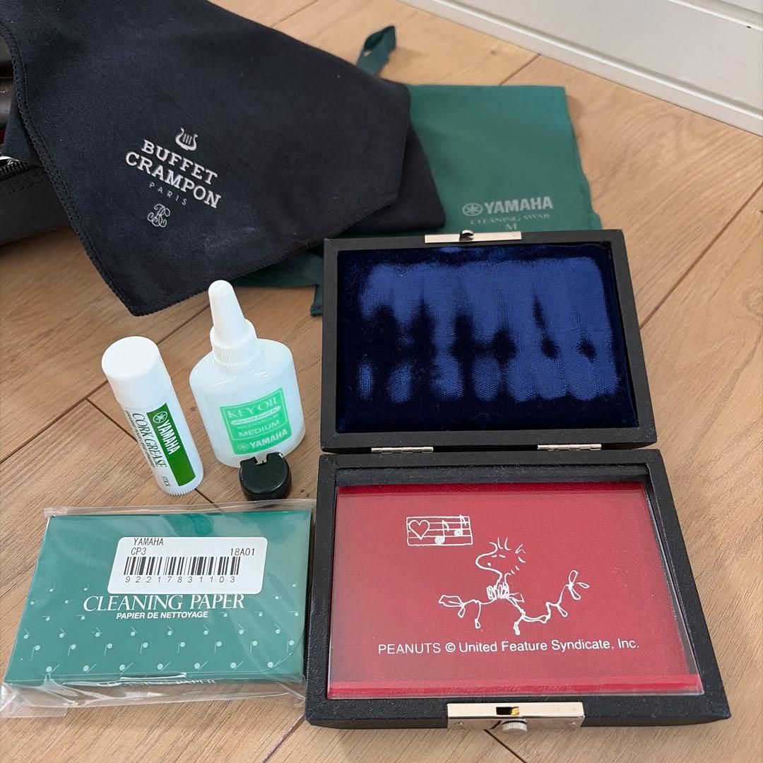 BUFFET CRAMPON E13 本体ケース・リードケース・スタンド入り