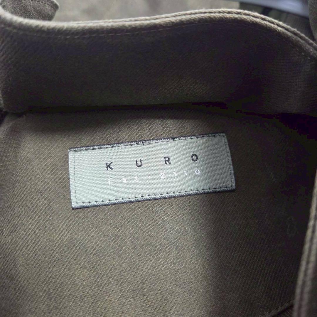 美品 KURO C/W Oiled Mods Short Jacket 22AW