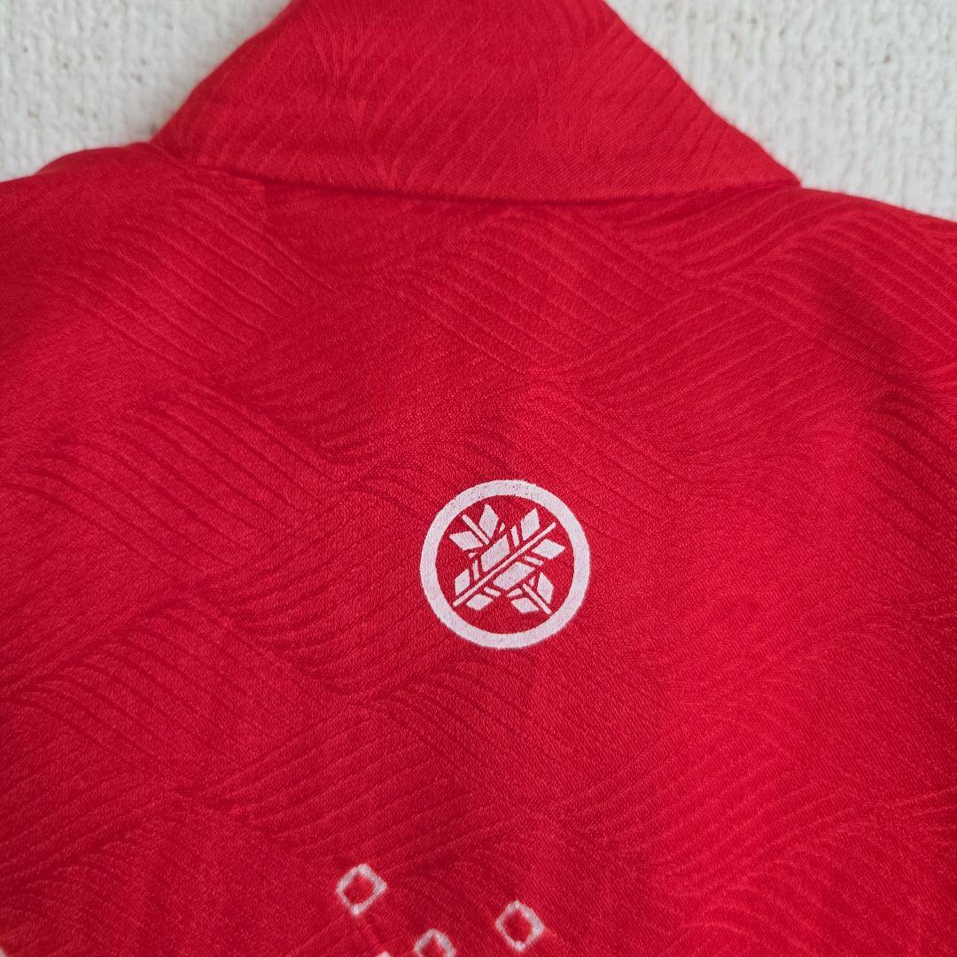 No18 正絹 　女の子お祝い着物　産着　長襦袢付き　七五三