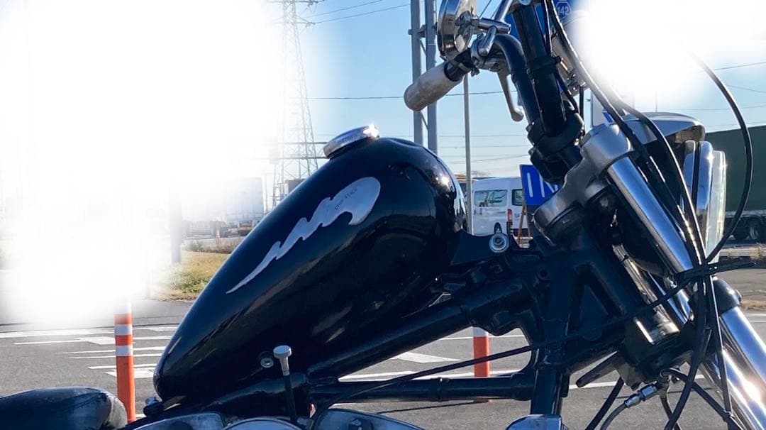 ナローマスタングタンク　黒