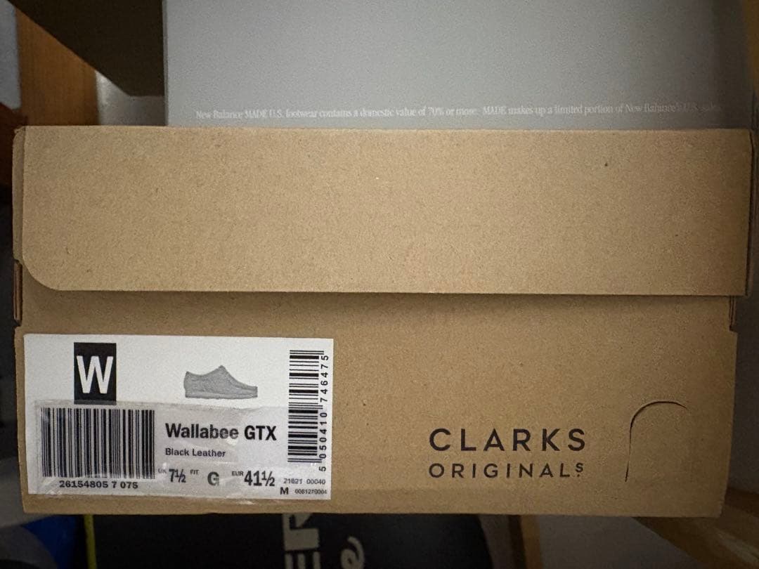 clarks wallabee gtx クラークス　ワラビー　ゴアテックス7.5