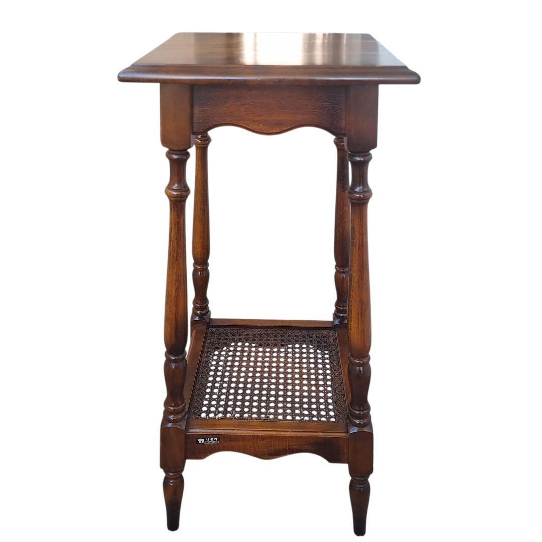 カリモク家具 花台 サイドテーブル 木製 アンティーク 廃盤 希少