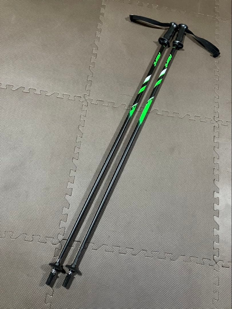 スキーセット (スキー板163cm ビンディング ブーツ28.0cm ストック)