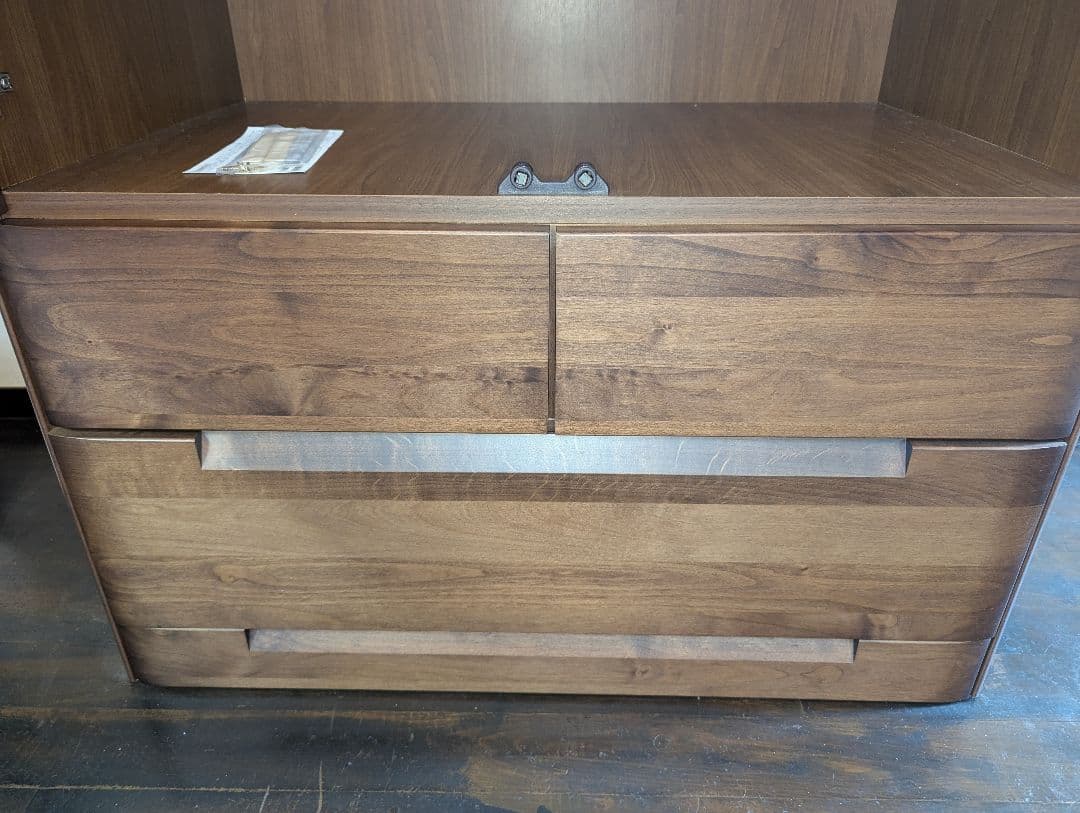 【美品】ワードローブ 　タンス　ダークブラウン