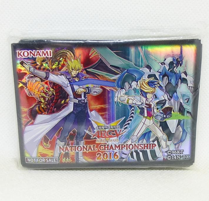 遊戯王 未使用40枚 ジャック＆ユーゴ スリーブ 韓国大会