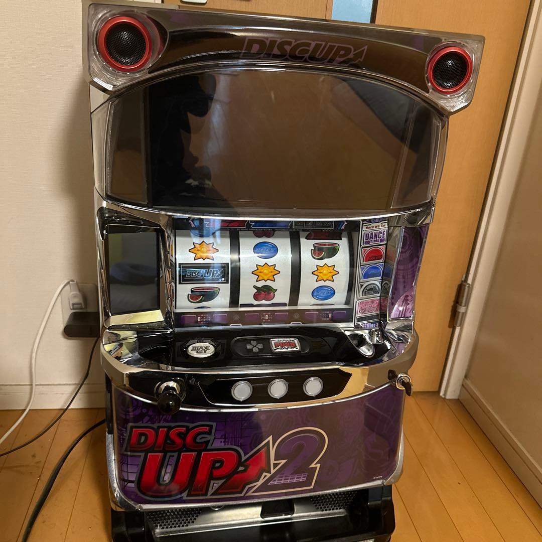 美品　パチスロDISC UP 2 不要機付き