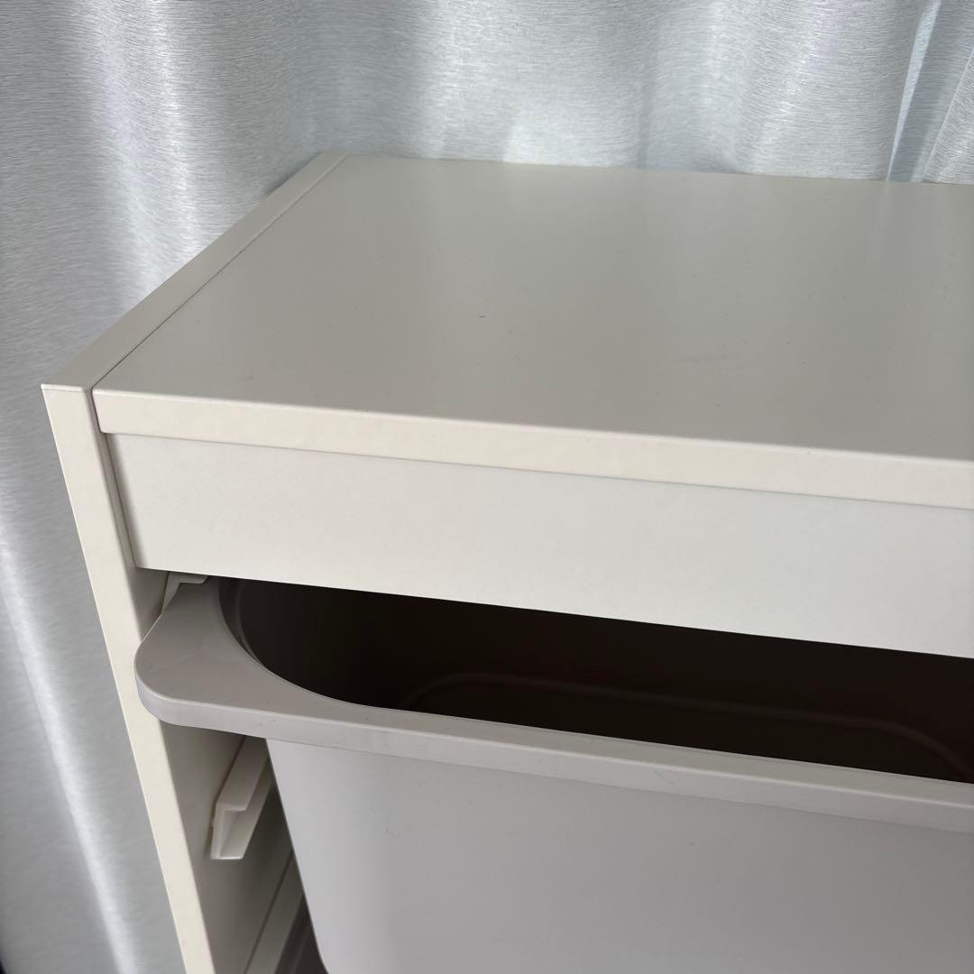 IKEA トロファスト 収納棚　シェルフ　整理　収納　ボックス付　棚付