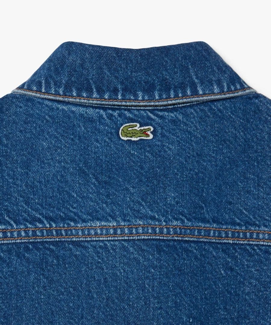 【MiAさん専用】LACOSTE デニムシャツ ボタンアップ