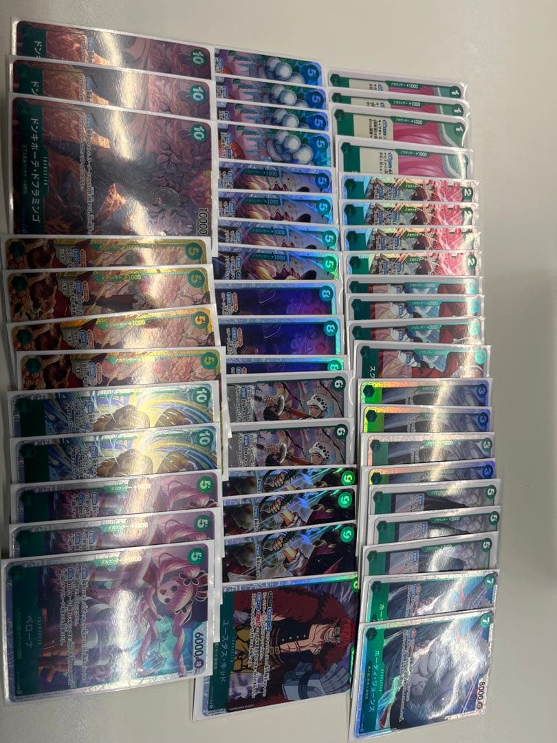 【ワンピカード】スリーブ付きデッキ　ボニーデッキ 50枚　最安値おまけ付き