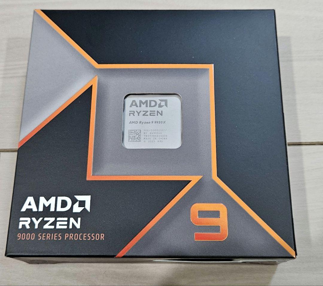 AMD Ryzen 9 9950X CPU BOX国内正規品
