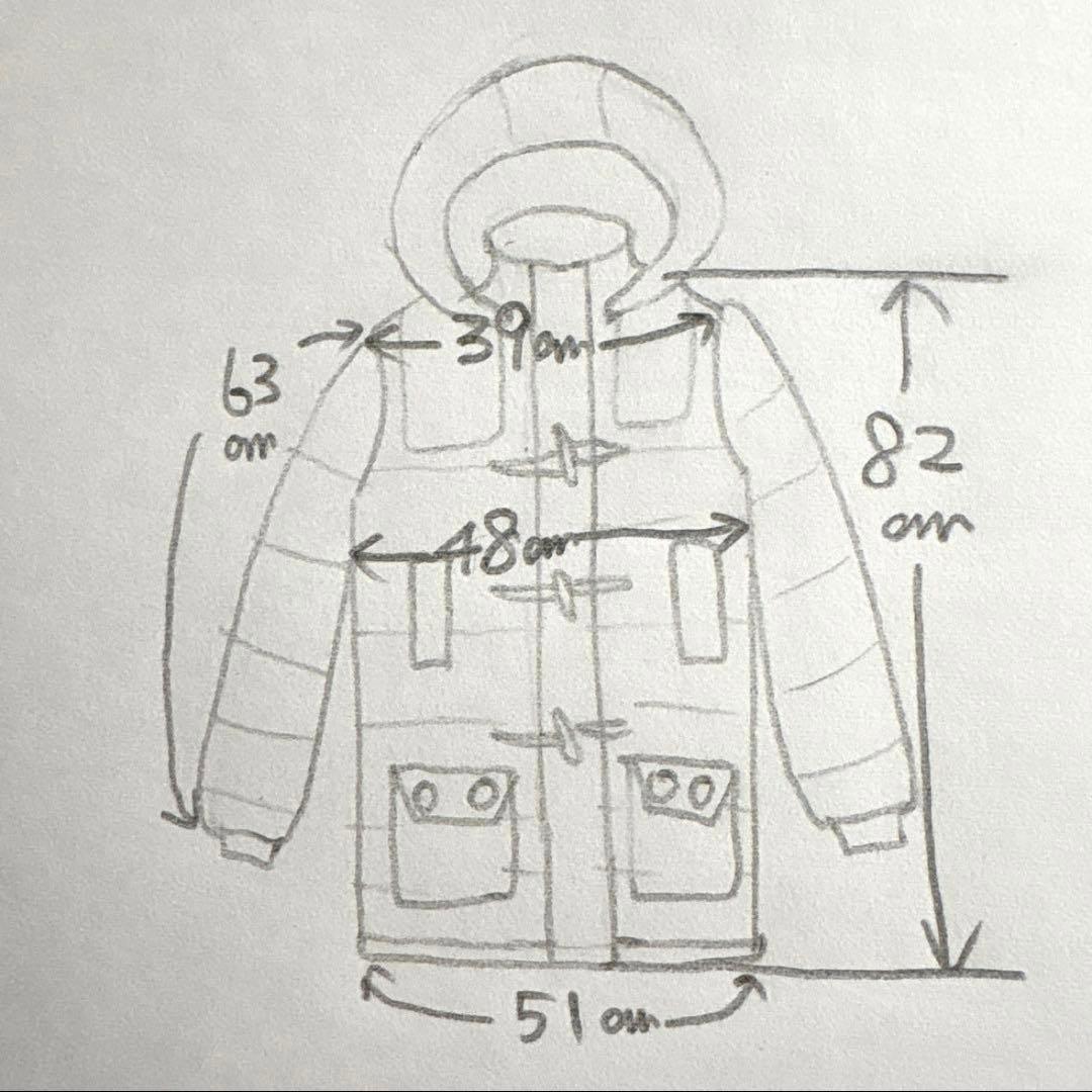 美品　バーク　サーモア 中綿ジャケット ニット切替　フード　洗える　イタリア製