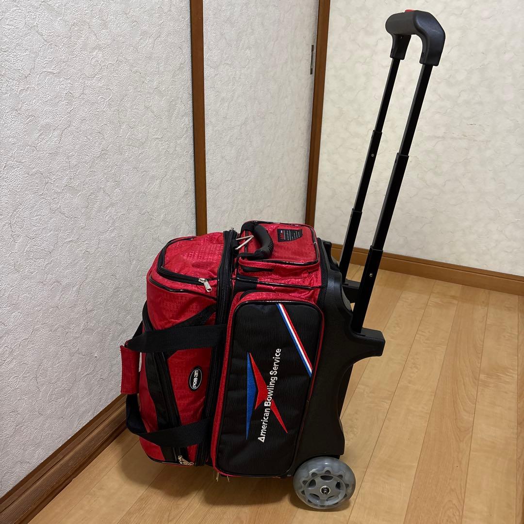 【美品】PRO-AMボウリングキャリーバッグ（ボウル2個用）