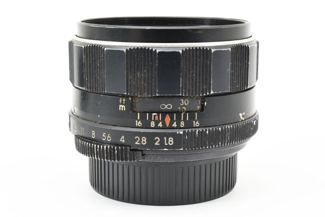 ☆前期型☆ Super Takumar 55mm F1.8 フード付 F0111