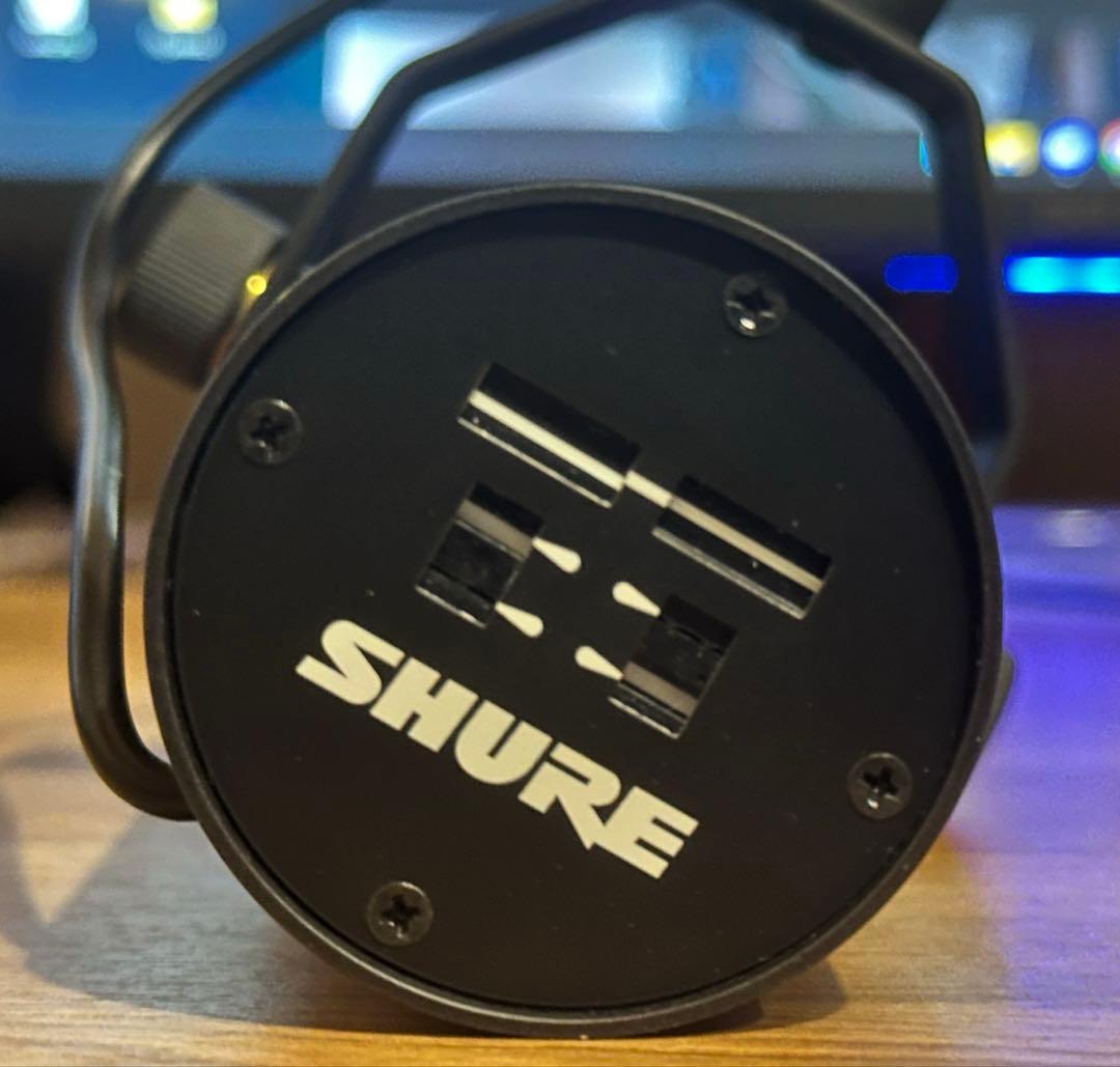 ［正規品］SHURE SM7B プリアンプ付き ダイナミックマイク 美品