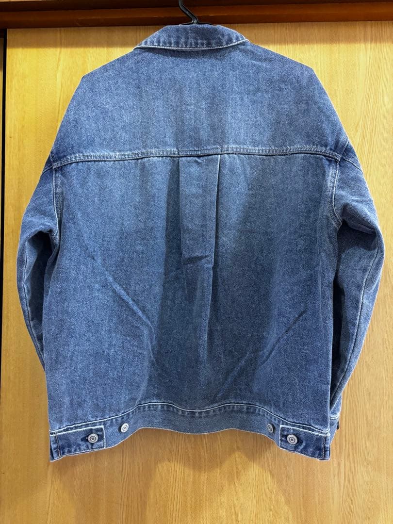 新品　タグ付　GLOBAL WORK GOODデニムやわらかジャケット　ブルー